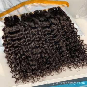 Raw Cambodian Hair Bundles Virgin Hair Cuticle Aligned,Curly Bundles Human Hair Supplier,Human Hair Vendors In China